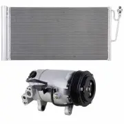 For Mini Cooper 2014 2015 2016 AC Compressor w/ A/C Condenser Drier CSW (for: Mini)