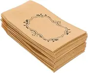 Operitacx 50pcs Paper Cash Tip Envelopes Self-Sealing Lightweight Multi-Purpose Storage for Coins Cards Currency