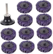 iplusmile 11pc 2 Inch Sanding Discs Set for Polishing Surface Conditioning Easy to Use Tools