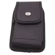 Holster Rugged Case Belt Clip Canvas Cover Pouch Carry for Cell Phones