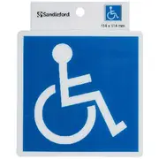 Sandleford Disabled Symbol Self-adhesive Sign