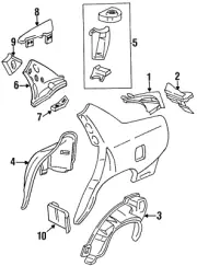 Genuine GM Gutter Extension 25650766