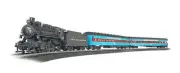 Trains - North Pole Express Ready To Run Electric Train Set - HO Scale,Black ...