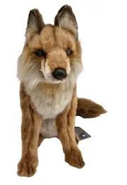 Hansa Red Fox Sitting Plush Soft Toy