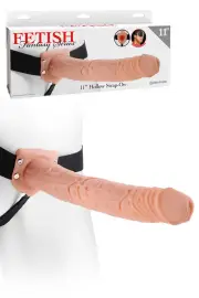 Pipedream Adjustable 11" Realistic Hollow Strap On