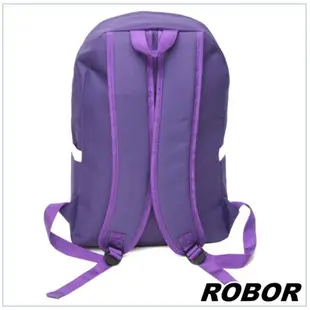 韓系型男 ROBOR簡約休閒風簡約後背包(紫色) (3.9折)