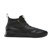 Reebok Nano Unknwn Shoes Black/Pewter Unisex Cross Training Gym Sneakers