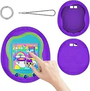 JDXFENG Silicone Case for Tamagotchi Uni Virtual Pet Machine Waterproof Protective Case with Lanyard Shockproof Protective Skin Sleeve Case Anti-Scratch for Tamagotchi Uni