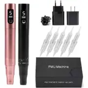 Wireless PMU Machine Tattoo Pen Kit Professional Microshading for Makeup Shading