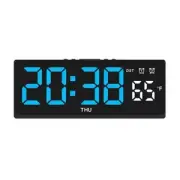 Temperature Digital LED Clocks Wall-mounted Display Table Clock