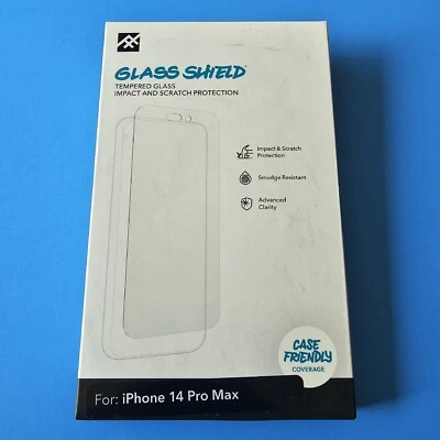 iFrogz Glass Shield Screen Protector for Apple iPhone 14 Pro Max - CLEAR