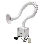 Mobile Welding Dust Purifier Smoke Purifier Foot Operated 55'' Arm 12V 135m³/h