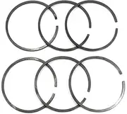 6pcs Piston Ring 40mm X1.5mm for Brush Cutter 40-5 40cc BC430 CG430 TL43 BG430 1E40F-5 Grass Trimmer Mower
