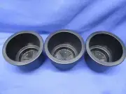 3 New Beckson Super Cup Holders Black Boat Vehicle Step