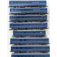 在飛比找蝦皮購物優惠-TOMIX 國鐵客車 25形特急寢台車 24形食堂車 各式藍