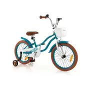 Costway 46cm Kids Bike Ride On Bicycle w/Training Wheels Turquoise