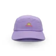 Helios Ultralight 7 Panel Firm Brim Unisex Running Cap - Lavender