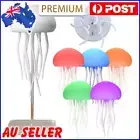 3D Jellyfish Night Light with Rotating Tentacles for Home Decor (with Base)