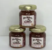 Hot Pepper Peach Jam Homemade Mrs Millers Jam Jelly 1.5 Oz Exp 8/22/26