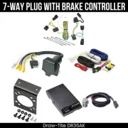 DrawTite 7Way Wiring Brake Control For 09-12 Chevy Traverse 08-12 Buick Enclave