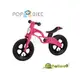 【Holiway】POPBIKE 兒童滑步車-充氣胎-桃紅 加碼送駐車架