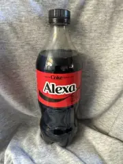 Share a Coke with Alexa 2025 Personalized Gift Coca~Cola Bottle 20oz Zero