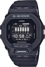 G Shock Men'S G-Squad Watch Resin Glass Black