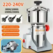 New 800-2500G Electric Grain Grinder Flour Powder Grinding Machine Herb Milling