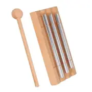 Trio Chime 3 Tone Hand Chime Bell Classroom Chime with Mallet