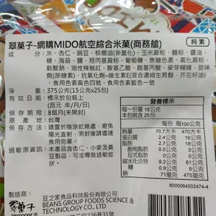 【BOBE便利士】台灣 豆之家(MIDO) 翠果子 航空米果系列 袋裝