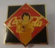 Coca-Cola Pin Indoor Metal Signs with Attractive Women to Enjoy Coca-Cola 1926