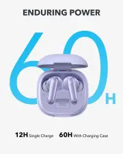 Anker Soundcore P40i True Wireless Noise Cancelling Earbuds (Purple)