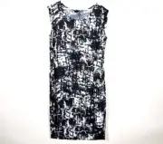 NWT Decjuba Abstract Print Dress Womens Size M
