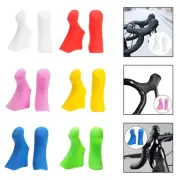 2Pcs Bike Shifter Lever Covers, Protective Sleeves, None Slip Brake Handle Cover