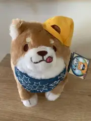 SK Japan - Chuken Mochi Shiba Inu Dog Plush NEW Soft Toy 23cm