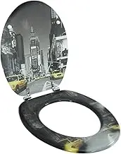 Toilet Seats with Hard Close Lids MDF New York Hardware Accessories