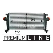 MAHLE Charge Air Cooler CI 362 000P FOR Astra J Cascada Genuine Top German Quali
