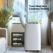 Advwin 3 in 1 Portable Air Conditioner 16000 BTU