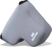 MegaGear Ultra Light Neoprene Camera Case compatible with Fujifilm X-S10 Gray