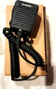 NEW IN BOX Harris XG-100p Unity and XL200 Speaker mic W/ man down button