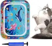 Cat Water Bed Play Mat - Sensor Cat Bed Cooling Mat | Waterproof Cooling Pad Supplies for Small Medium Dogs Puppies Kittens