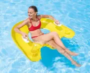 Intex Sit 'N Float Pool Lounge Inflatable Floating Chair Swimming Raft Summer