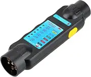 Generic 12V Trailer Socket Tester, Easy to Use Portable 7 Pin Plug for RV