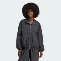 在飛比找PChome24h購物優惠-【ADIDAS】NYLON WINDBREAK 風衣外套 女