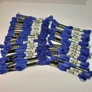 Lot Of 35 Skeins DMC 6-Strand Embroidery Cotton Dark Cornflower Blue 792