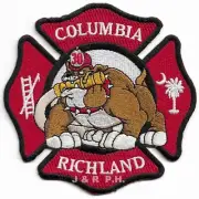 *NEW* Columbia - Richland Station - 30, S. Carolina (4" x 4" size) fire patch