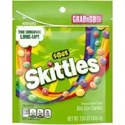 Skittles Sour Candy Grab N Go - 7.2 oz Bag