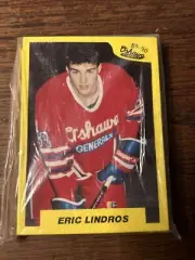1989-90 Oshawa Generals 7th Inning Sketch *Eric Lindros*. Entire Set