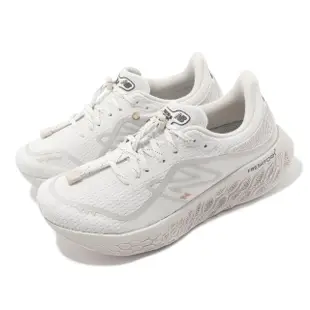 【NEW BALANCE】慢跑鞋 Fresh Foam X 1080 V12 2E 男鞋 寬楦 白 銀 厚底 抽繩鞋帶 NB(M1080I12-2E)