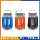 Solar Powered Fly Swatter Zapper 4 Lighting Modes Bug Zapper for Summer Outdoor